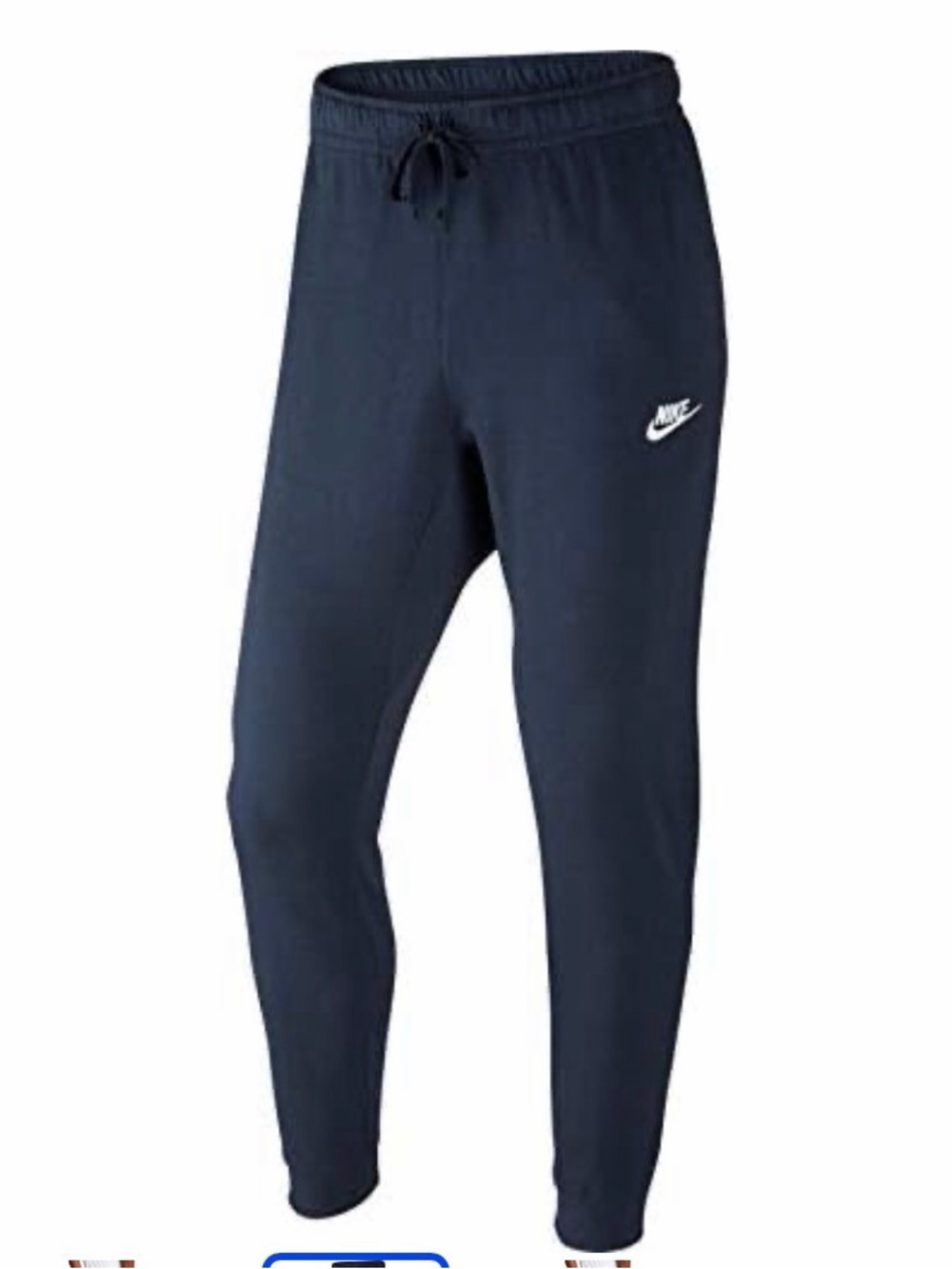 Nike NWT Men’s Dark Navy Drawstring Joggers
